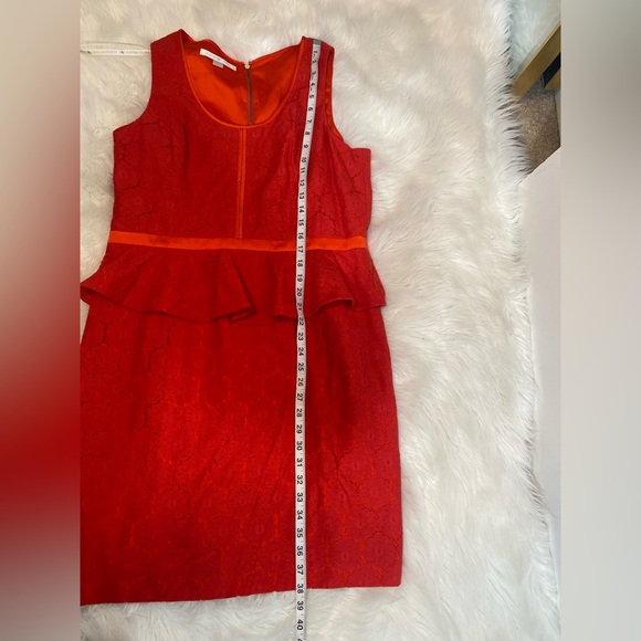 #495 BOSTON PROPER Peplum Dress size 16 - Picture 6 of 11